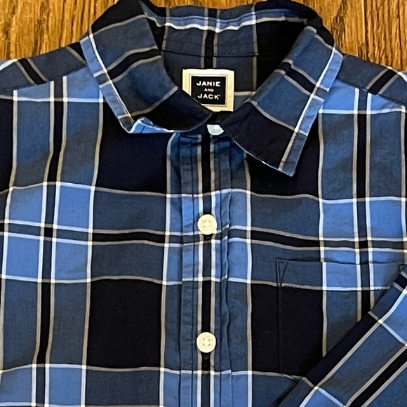 Janie and Jack Button Down Shirt Bundle- Size 4, EUC - Picture 5 of 7
